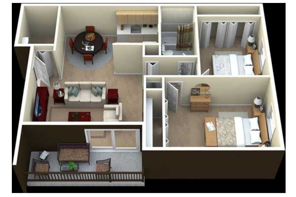 jasa interior desain apartemen surabaya