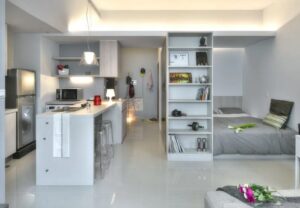 Inspirasi interior apartemen minimalis