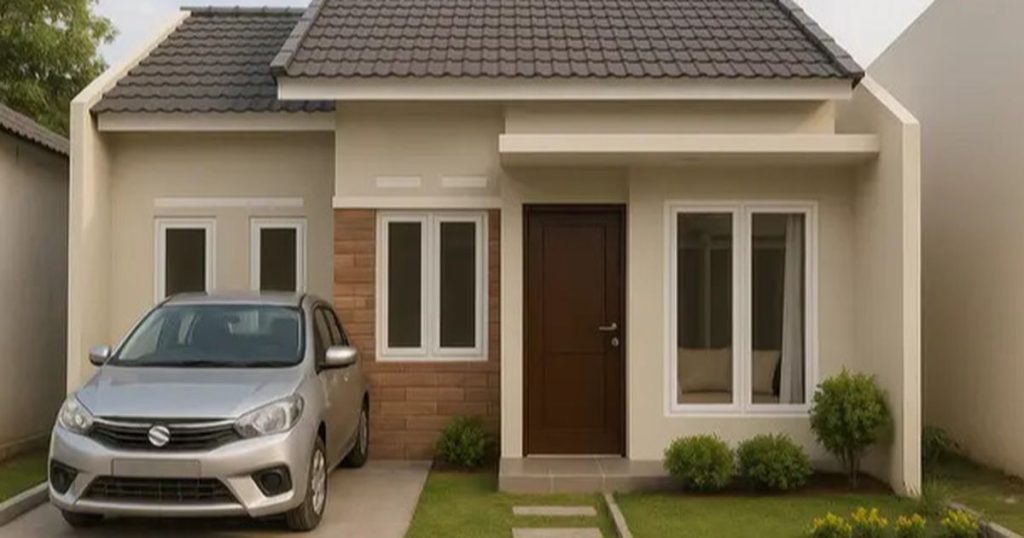 Denah Rumah Minimalis 3 Kamar 7x9