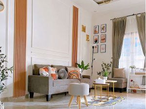 Desain Ruang Tamu Minimalis Elegan