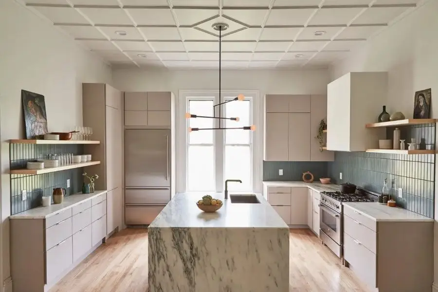 Marmer Kitchen Set