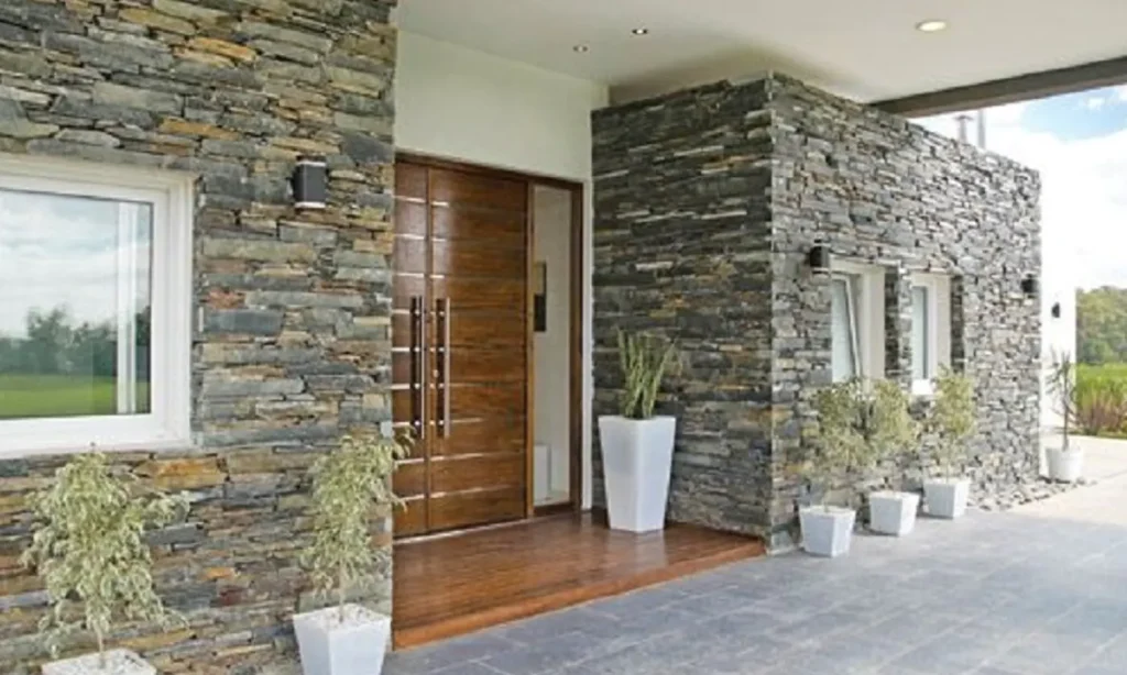 contoh keramik dinding depan rumah