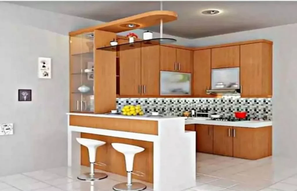 contoh mini bar dapur kecil