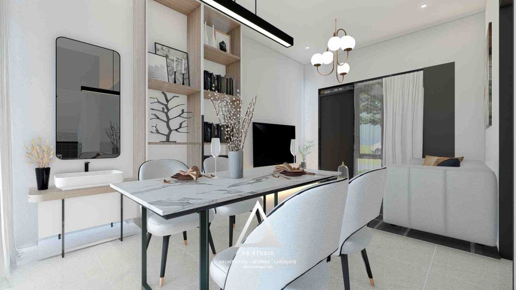 desain ruang makan minimalis