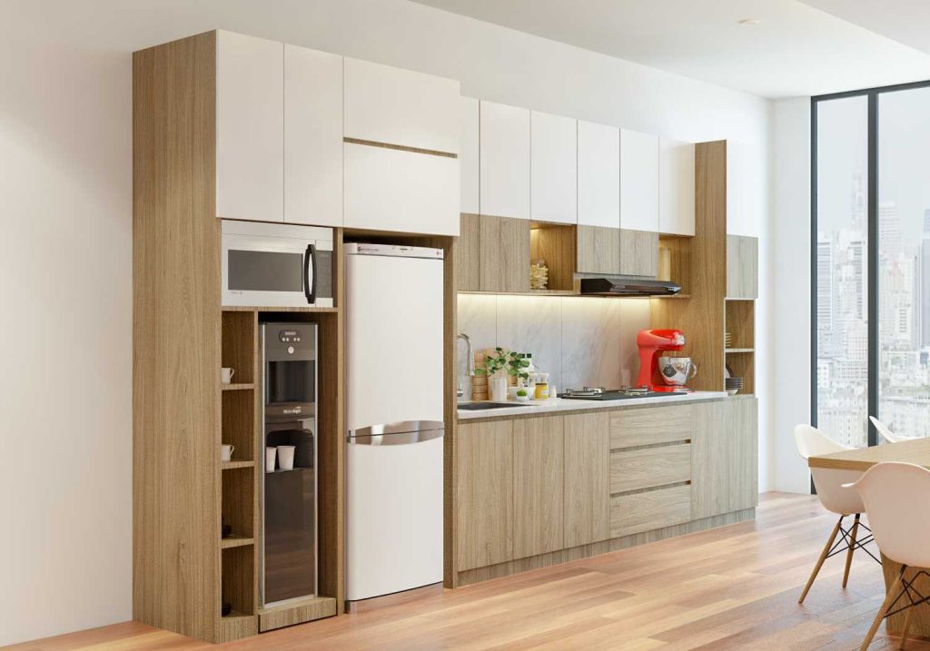 model kitchen set minimalis untuk dapur kecil