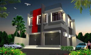 ruko 2 lantai modern