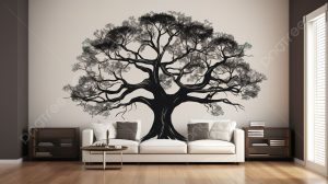 warna gelap pada lukisan akan memberikan kesan