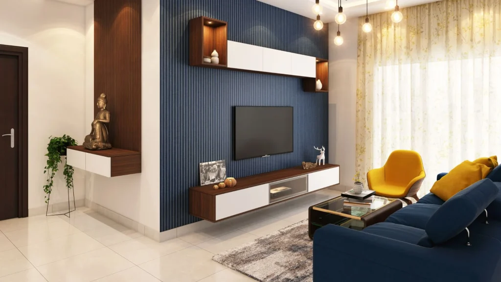 backdrop TV simple minimalis