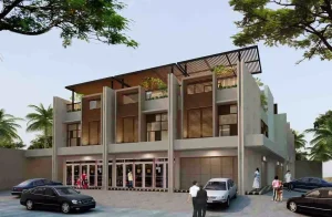 desain ruko 2 lantai terbaik