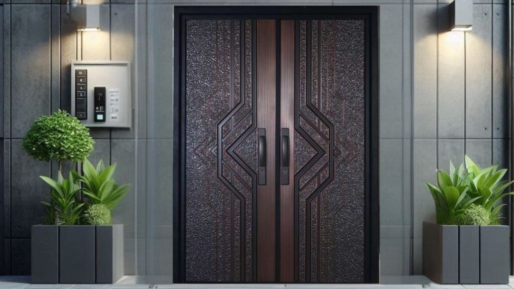 model pintu depan rumah 2 pintu