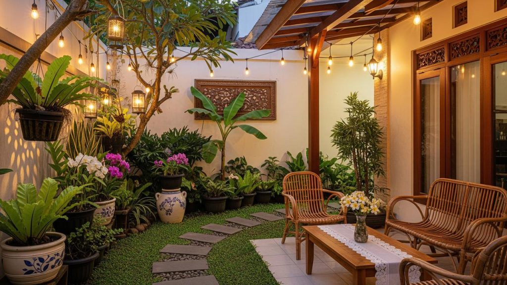 Ide Pencahayaan Taman Dalam Rumah