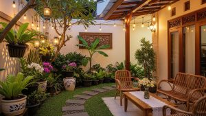 Ide Pencahayaan Taman Dalam Rumah