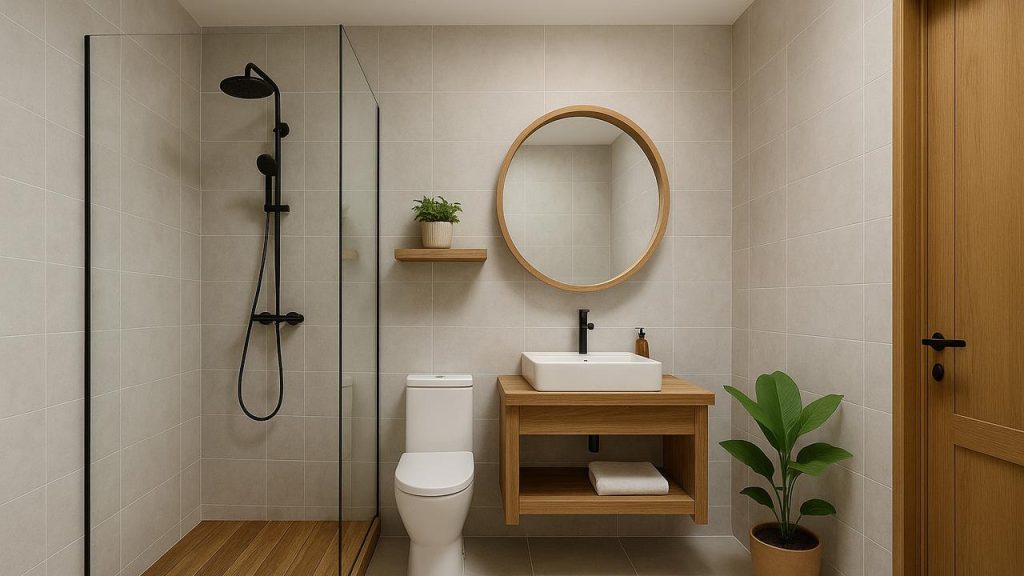 Tips Memilih Ukuran Cermin Kamar Mandi