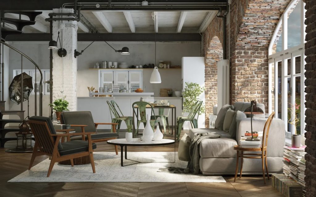 Jasa Desain Interior Surabaya Barat Industrial