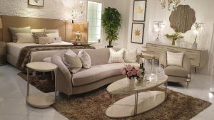 Desain Interior American Style Apartemen Anderson Surabaya