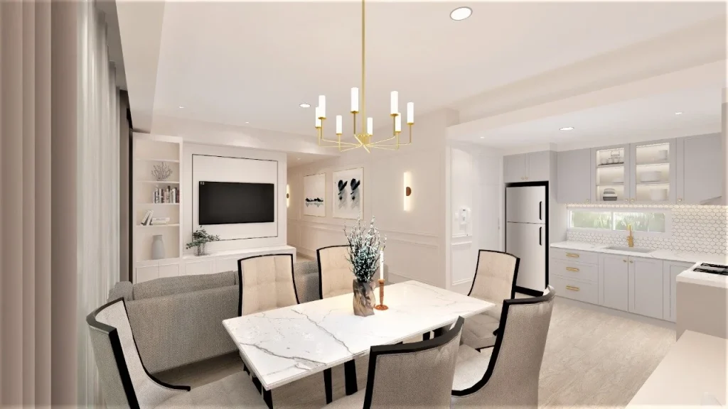 Harga Interior Apartemen American Style Pakuwon City Surabaya