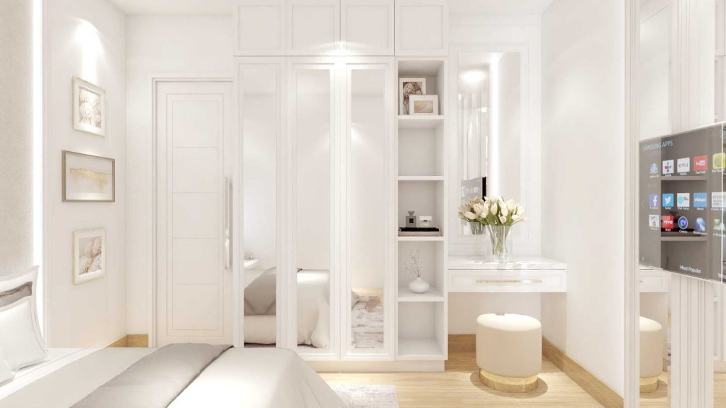 Harga Interior Custom American Style Apartemen Educity Surabaya