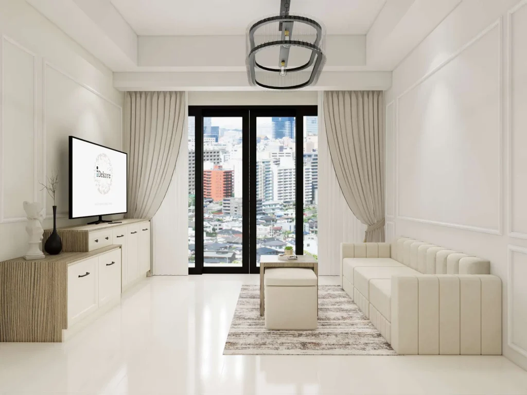 Harga Interior Custom American Style Apartemen Educity Surabaya