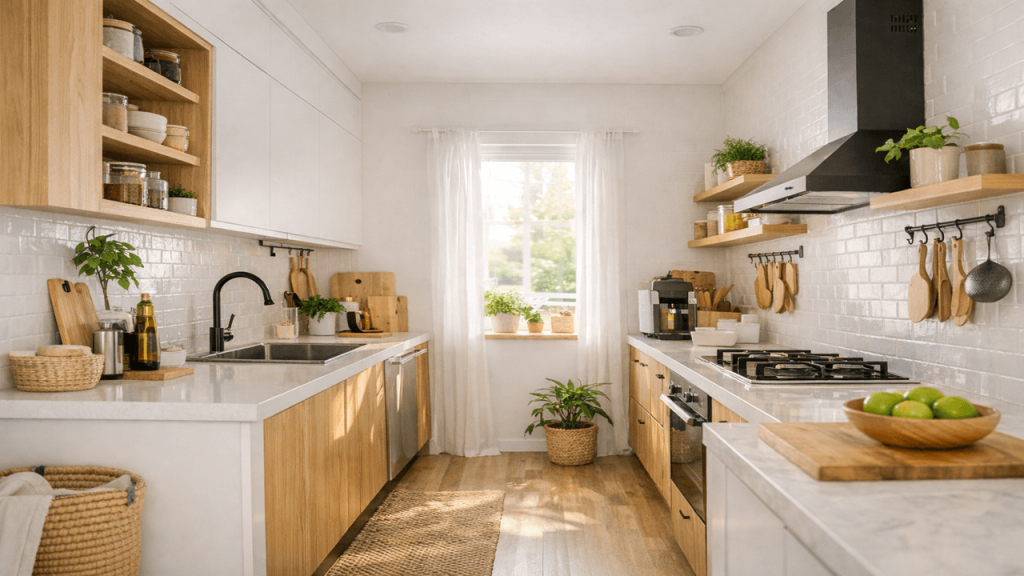 Jasa Interior Dapur Surabaya Utara Elegan