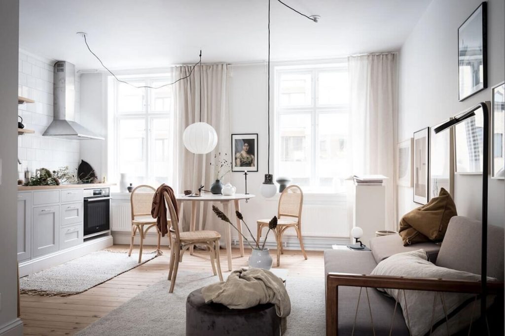 Paket Interior Apartemen Gresik Scandinavian