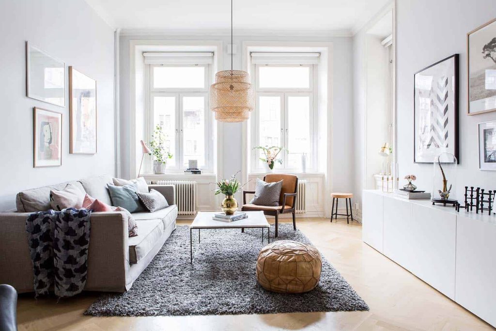 Paket Interior Apartemen Gresik Scandinavian