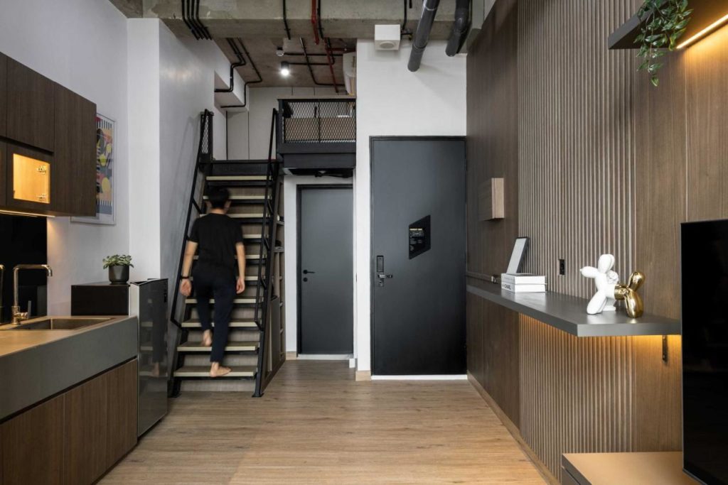 Promo Desain Interior Industrial Apartemen Gunawangsa Surabaya