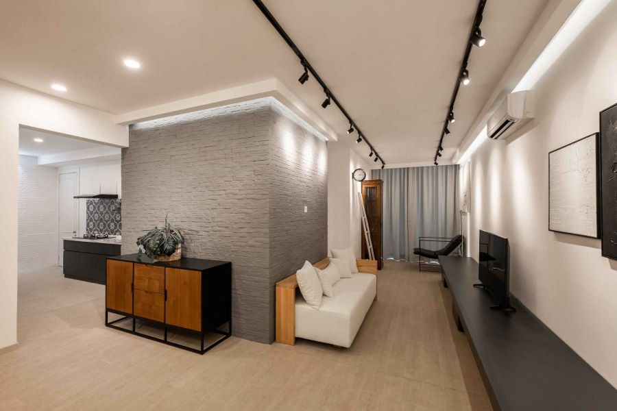 Promo Desain Interior Industrial Apartemen Gunawangsa Surabaya