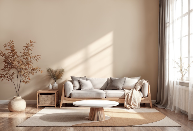 Custom Interior Ruang Tamu Aesthetic Surabaya