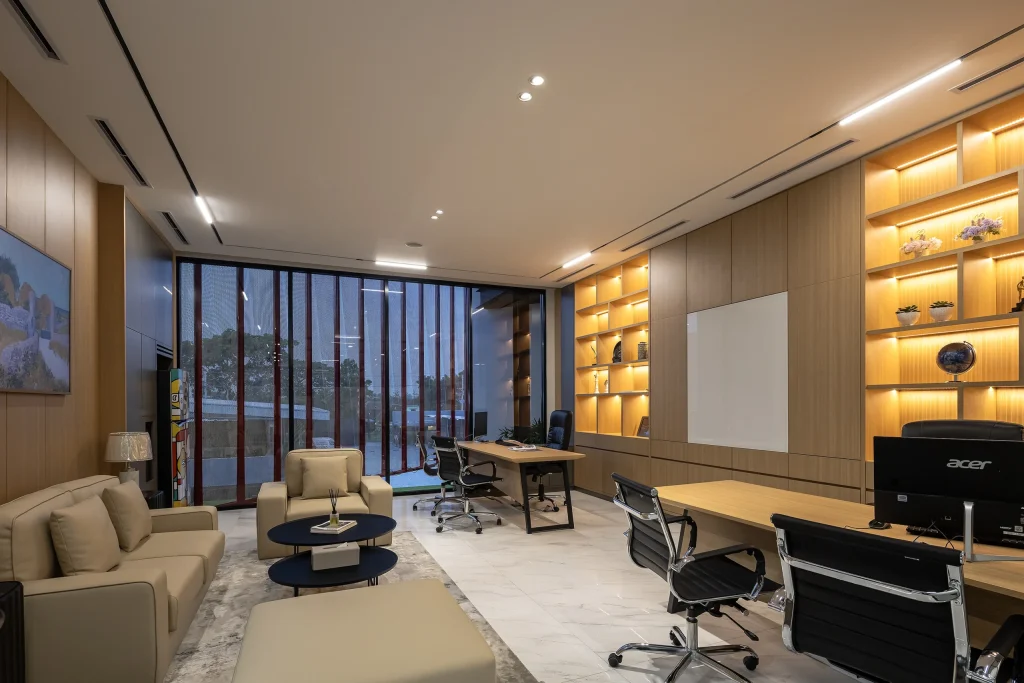 Custom Interior Kantor Apartemen Anderson Surabaya Hemat