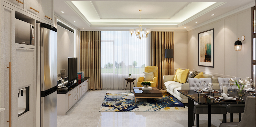 Desain Interior Premium Apartemen Puncak