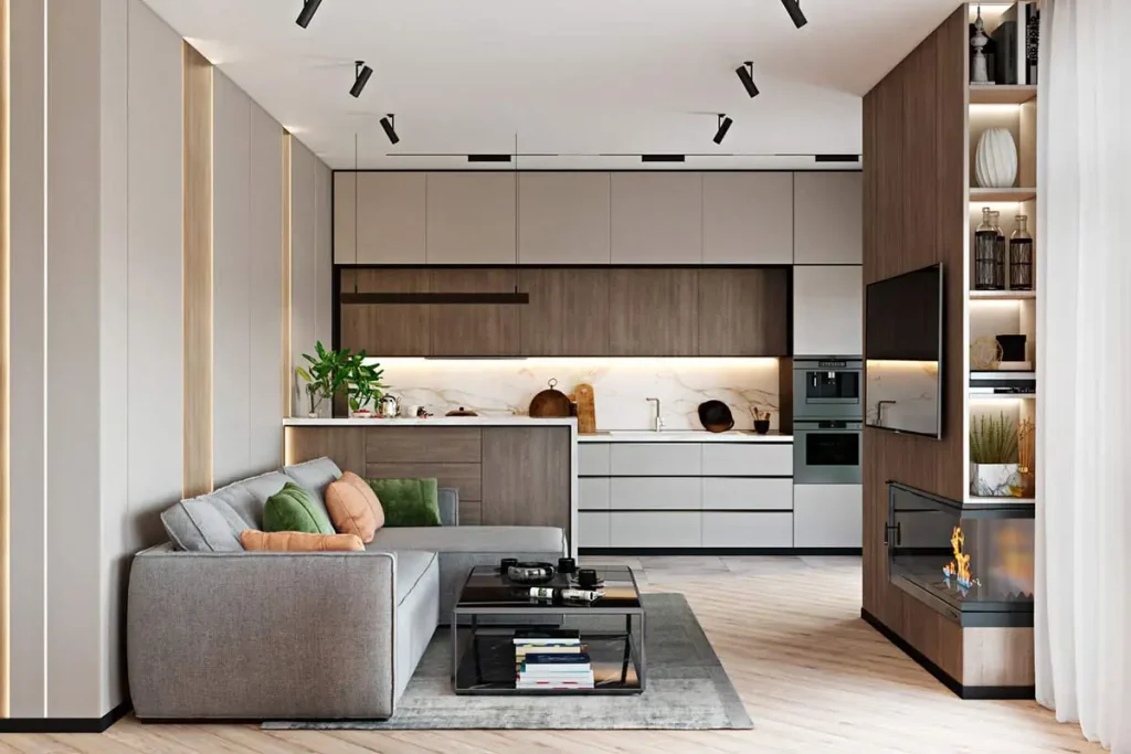 Interior Custom Minimalis Apartemen Educity Surabaya