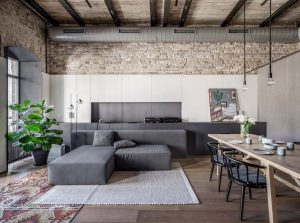 Jasa Interior Rumah Industrial Apartemen Puncak