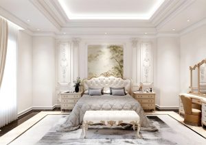 Harga Interior Kamar Surabaya Timur Klasik
