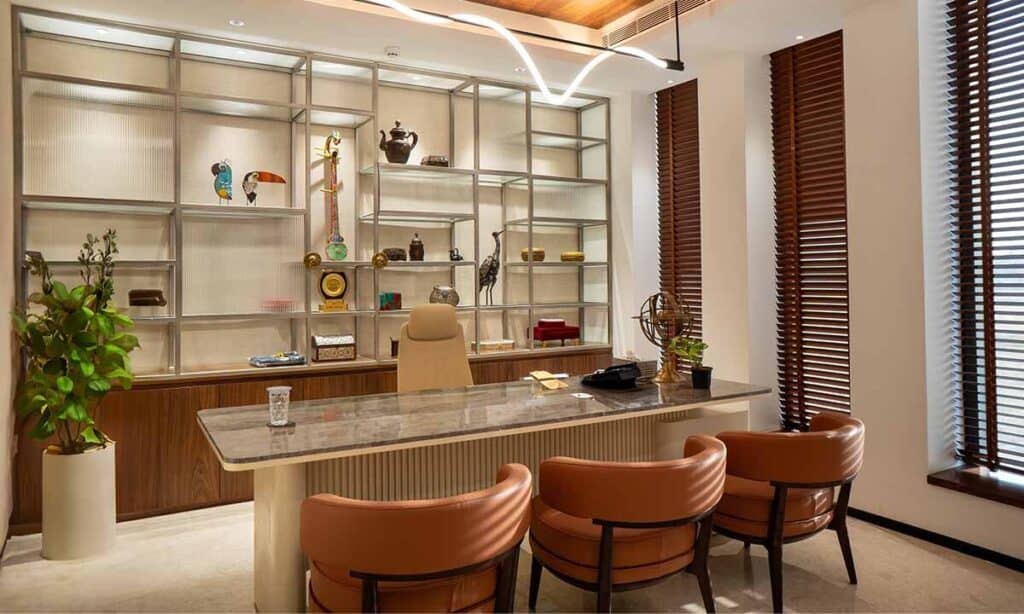 Interior Kantor Premium Graha Famili Surabaya
