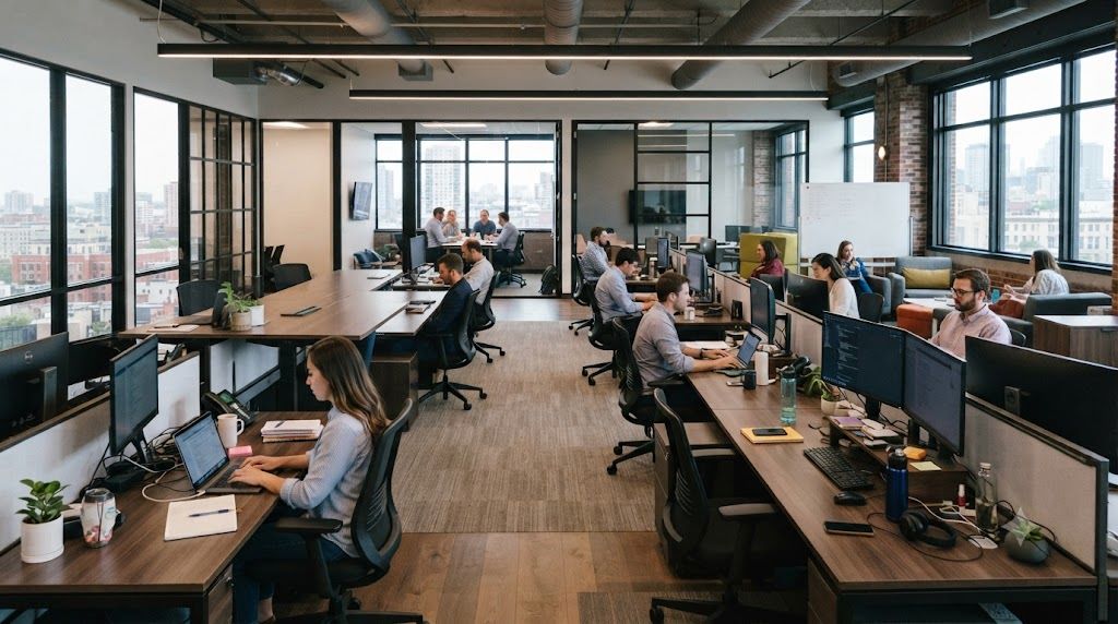 Jasa Interior Kantor American Style Surabaya Utara