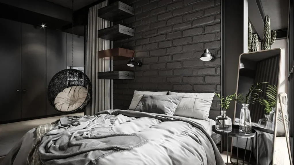 Paket Interior Kamar Industrial Apartemen Benson Surabaya