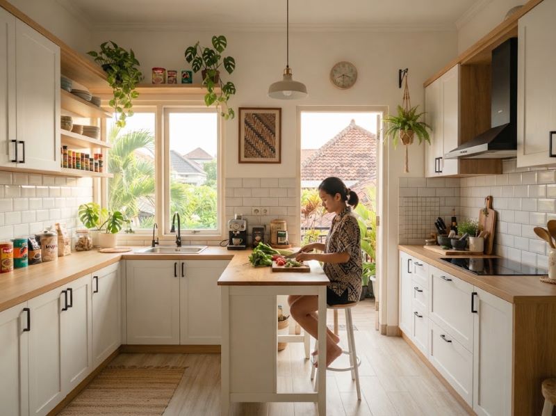 Biaya Interior Dapur Surabaya Utara Scandinavian