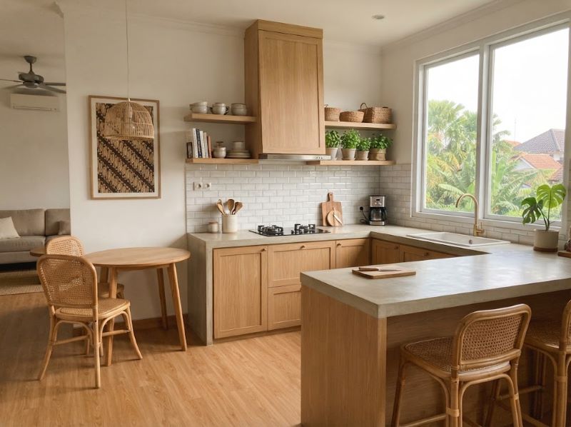Biaya Interior Dapur Surabaya Utara Scandinavian