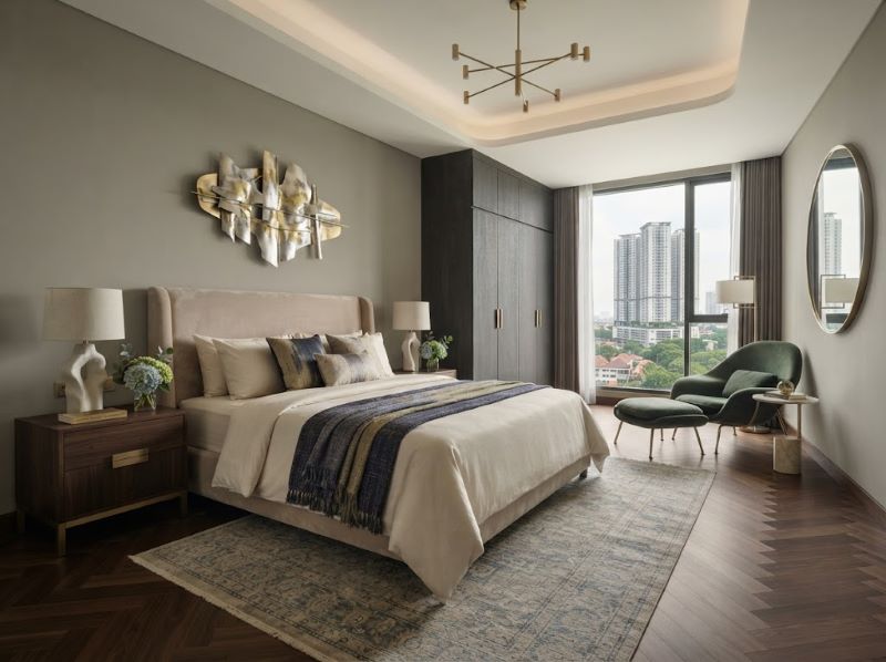 Biaya Interior Kamar Elegan Apartemen Educity Surabaya