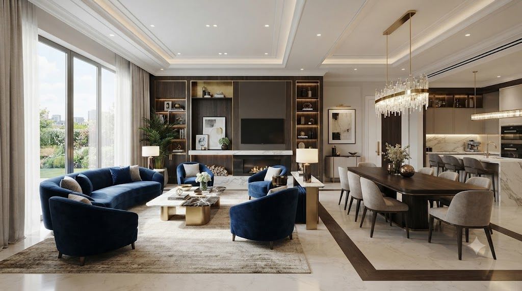 Custom Desain Interior Mewah Wiyung Surabaya