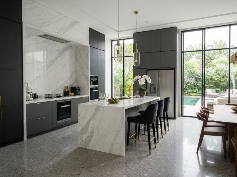 Interior Dapur Minimalis Citraland Surabaya
