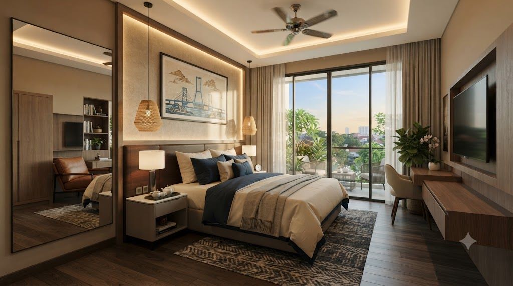 Interior Kamar Eksklusif Wiyung Surabaya