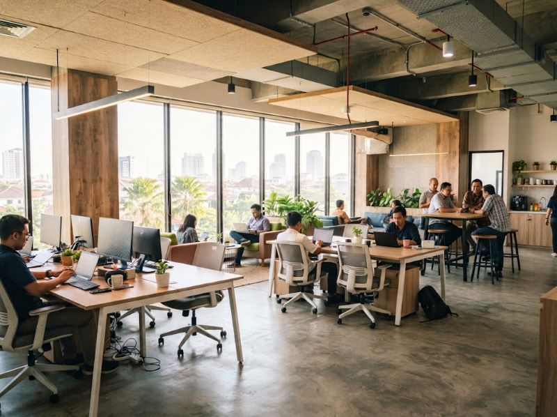 Interior Kantor Berpengalaman Surabaya Selatan