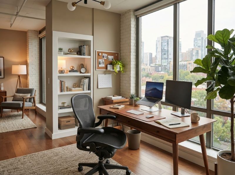 Jasa Interior Kantor Apartemen Educity Surabaya Rapi