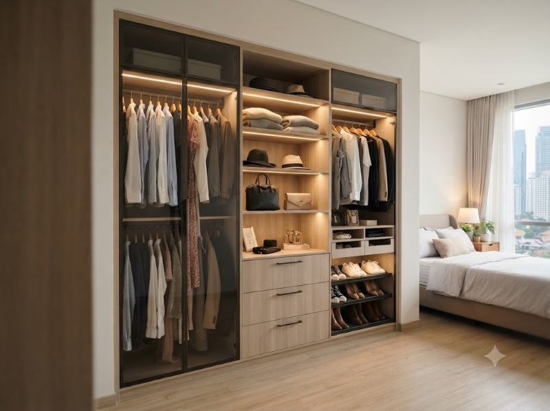 Jasa Wardrobe Apartemen Puncak Terjangkau