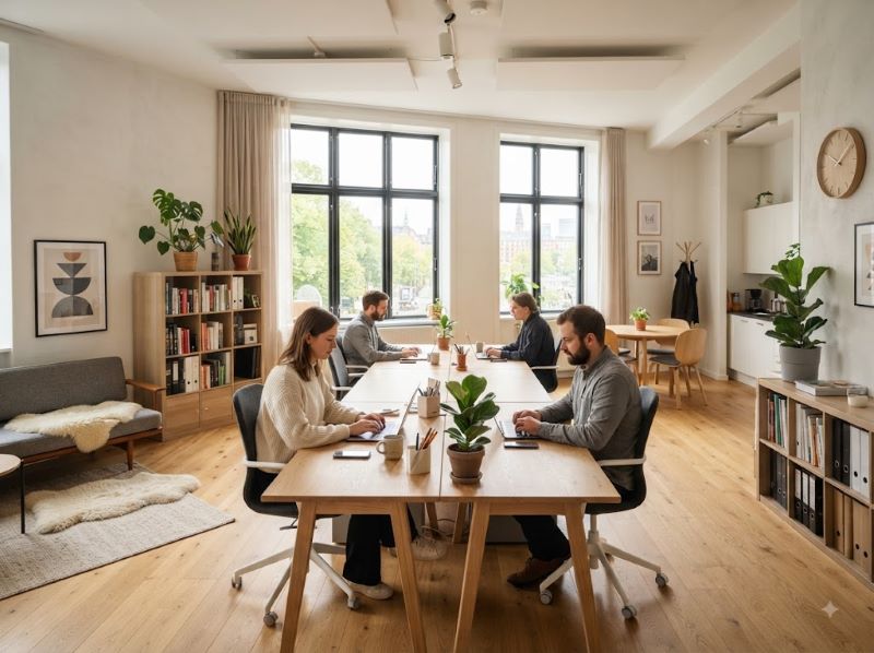Paket Interior Kantor Scandinavian Surabaya Barat