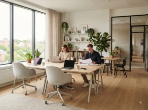Paket Interior Kantor Scandinavian Surabaya Barat