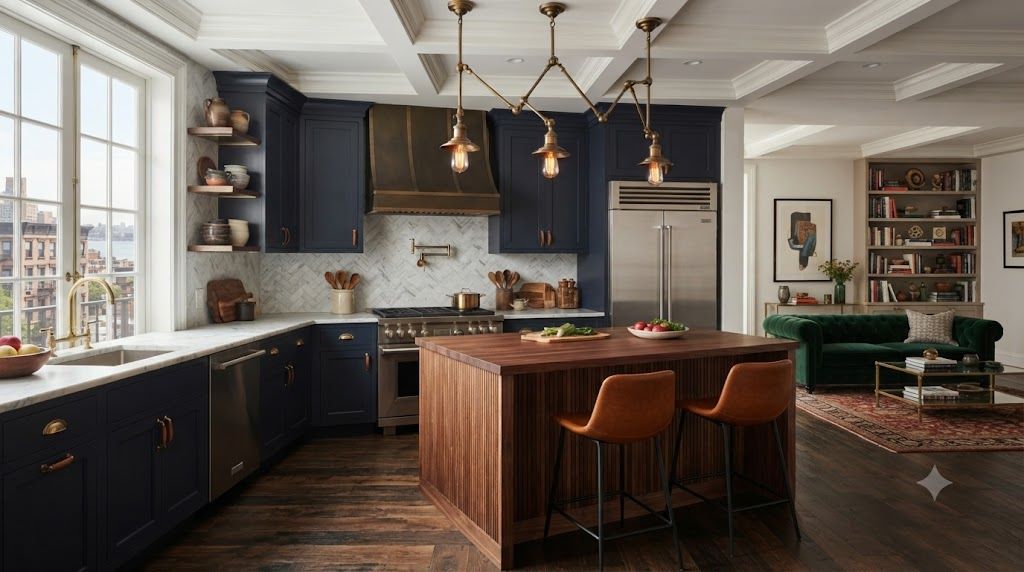 Promo Interior Dapur American Style Apartemen Tanglin Surabaya