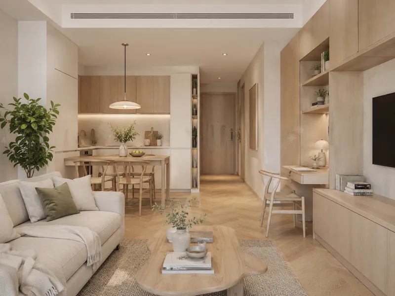 interior custom scandinavian educity surabaya overview