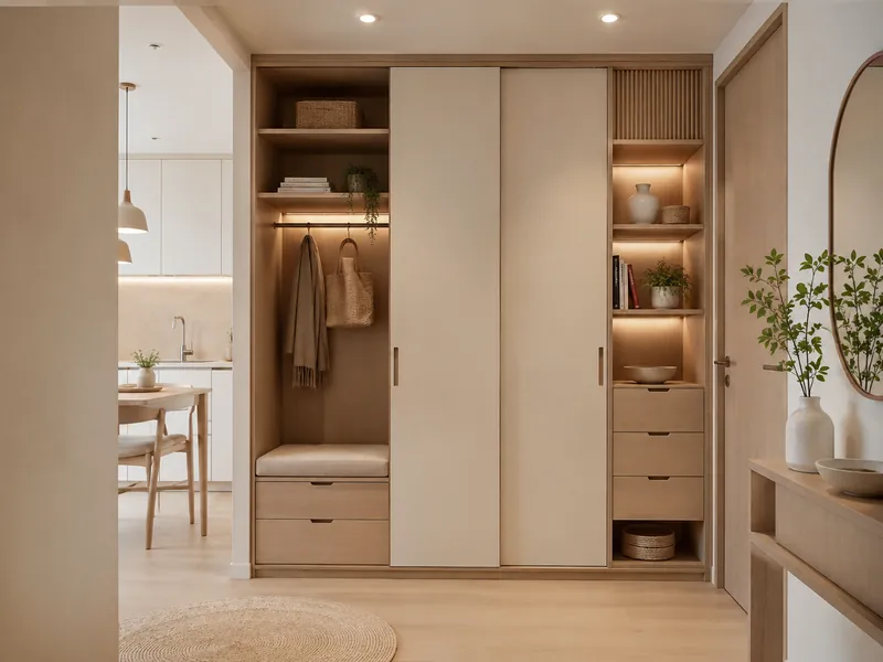 Interior Custom Scandinavian Apartemen Educity Surabaya